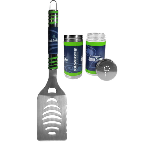 Seattle Seahawks   Tailgater Spatula and Salt and Pepper Shakers 