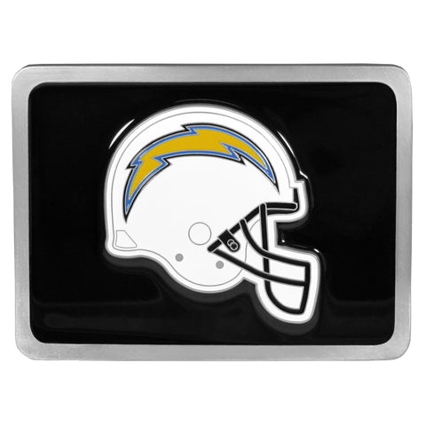 Los Angeles Chargers Hitch Cover Class II and Class III Metal Plugs