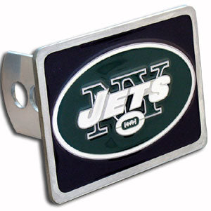New York Jets Hitch Cover Class II and Class III Metal Plugs