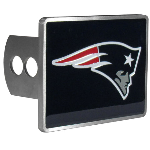 New England Patriots Hitch Cover Class II and Class III Metal Plugs