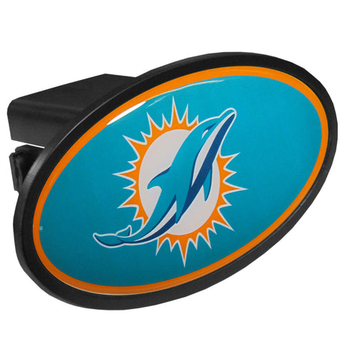 Miami Dolphins Plastic Class III Hitch Cover - Std