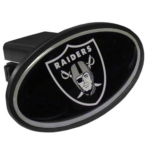 Oakland Raiders Plastic Hitch Cover Class III - Std