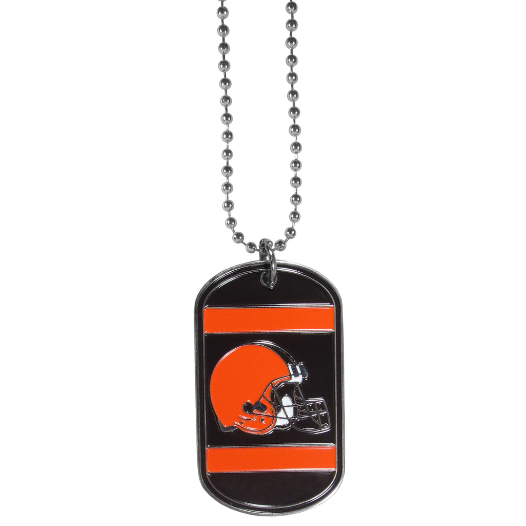 Cleveland Browns Tag Necklace