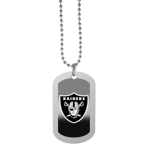 Oakland Raiders Team Tag Necklace
