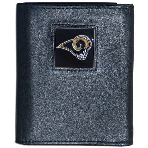 Los Angeles Rams Deluxe Leather Trifold Wallet