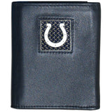 Indianapolis Colts Gridiron Leather Trifold Wallet