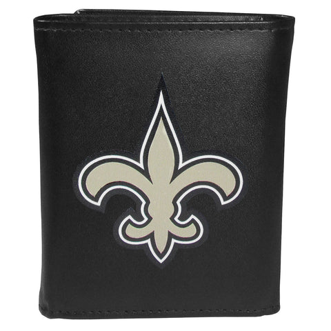 New Orleans Saints Trifold Wallet - Large Logo