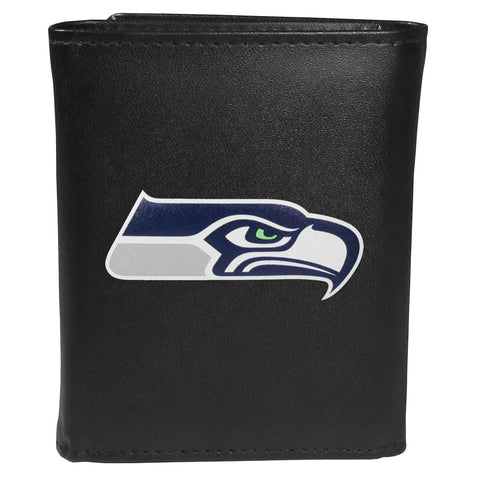 Seattle Seahawks   Tri fold Wallet Large Logo 
