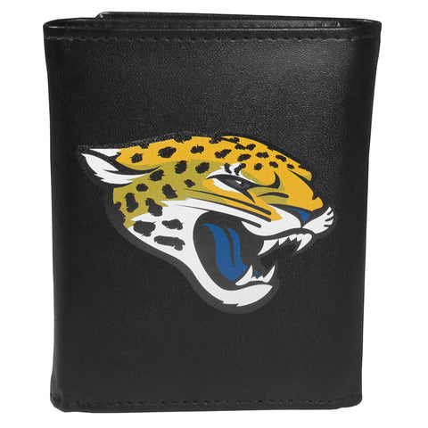 Jacksonville Jaguars   Tri fold Wallet Large Logo 