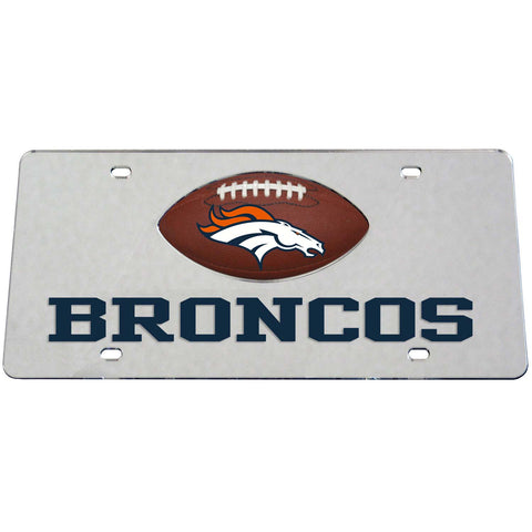 Denver Broncos   Mirrored Plate 