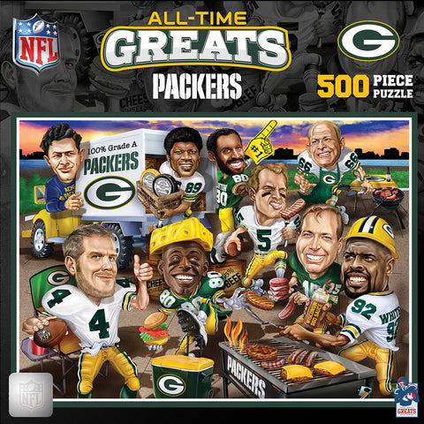 Green Bay Packers s Puzzle 500 Piece All Time Greats