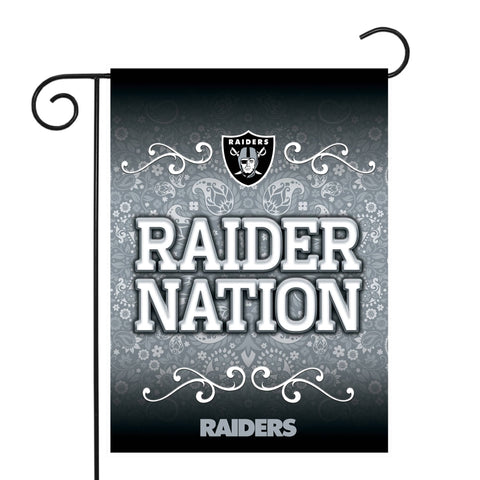 Oakland Raiders Garden Flag