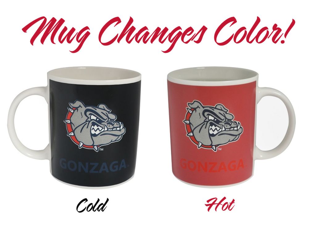 Gonzaga Bulldogs Color Changing Coffee Mug