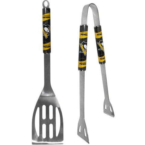 Pittsburgh Penguins® 2 pc Steel BBQ Tool Set