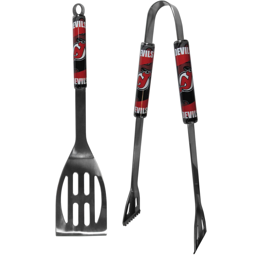 New Jersey Devils® 2 pc Steel BBQ Tool Set