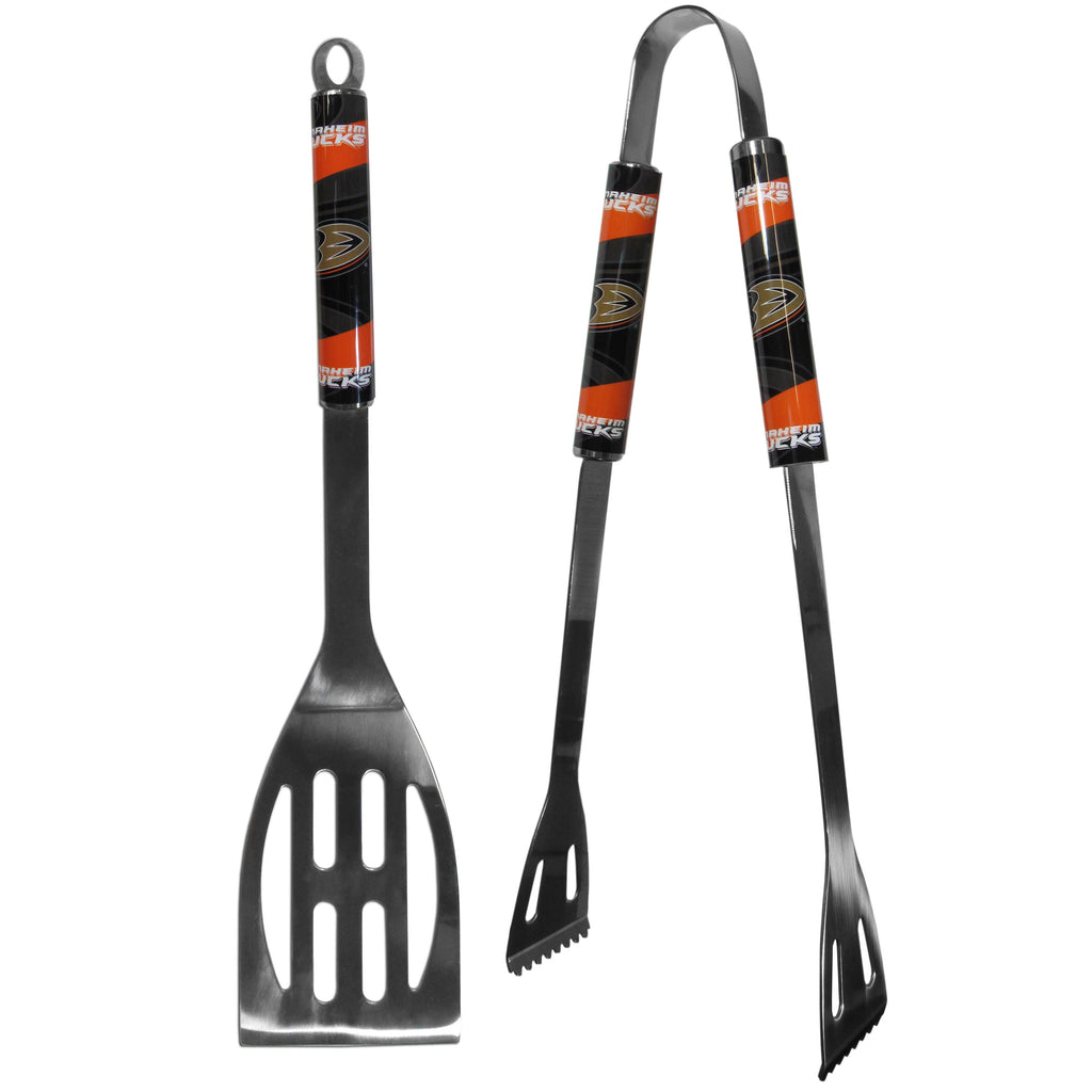 Anaheim Ducks® 2 pc Steel BBQ Tool Set