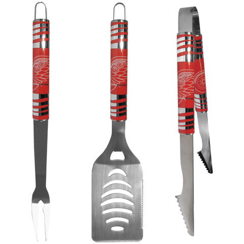 Detroit Red Wings   3 pc Tailgater BBQ Set 