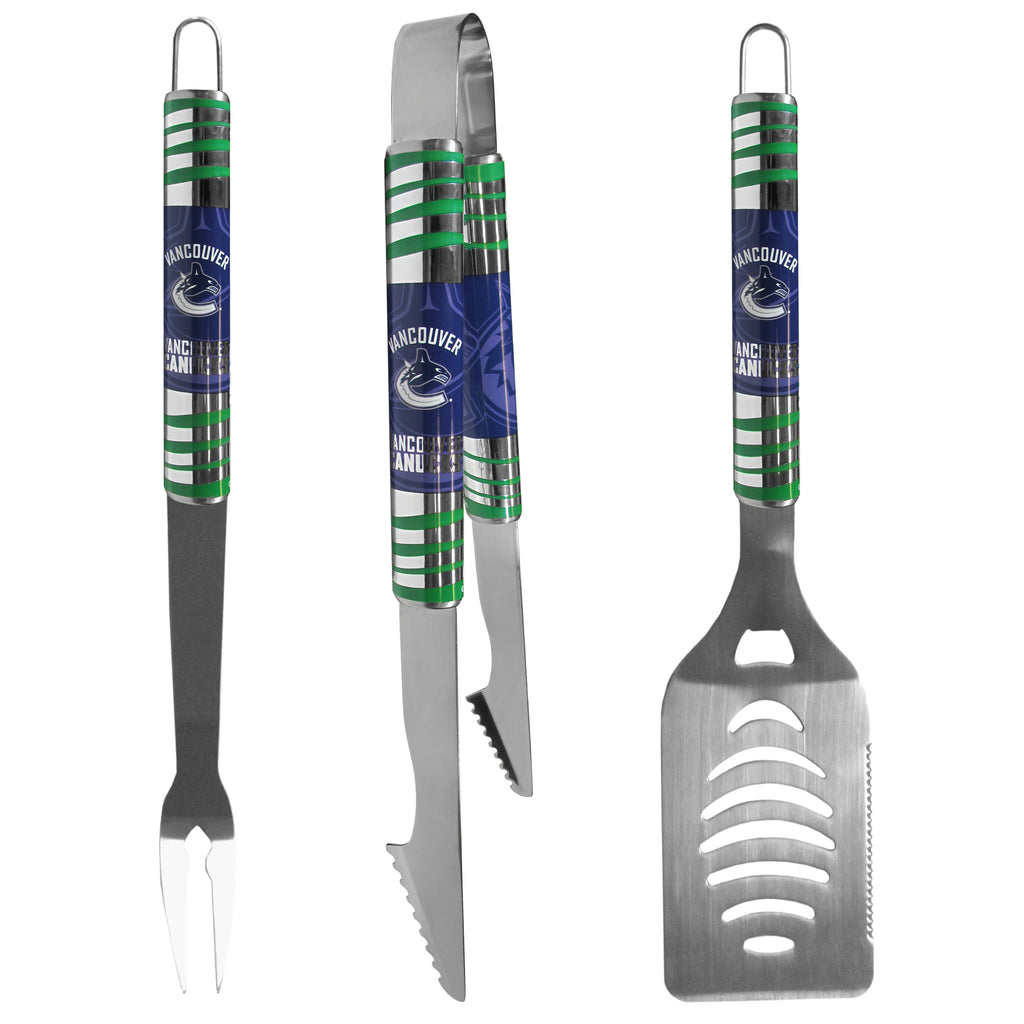 Vancouver Canucks   3 pc Tailgater BBQ Set 