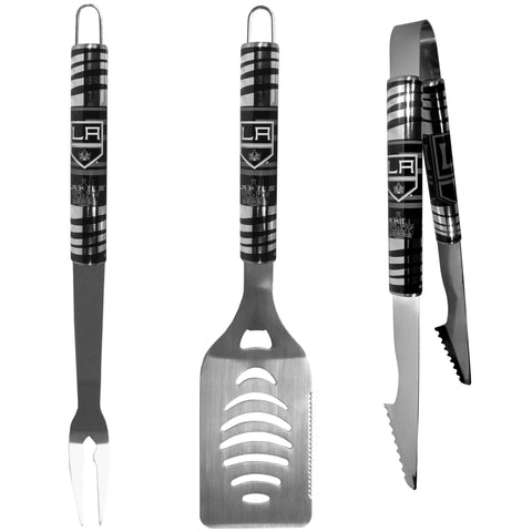 Los Angeles Kings   3 pc Tailgater BBQ Set 