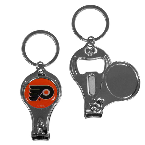 Philadelphia Flyers® Nail Care/Bottle Opener Key Chain