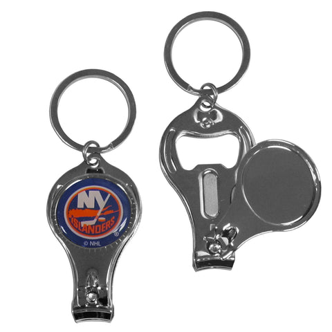New York Islanders® Nail Care/Bottle Opener Key Chain