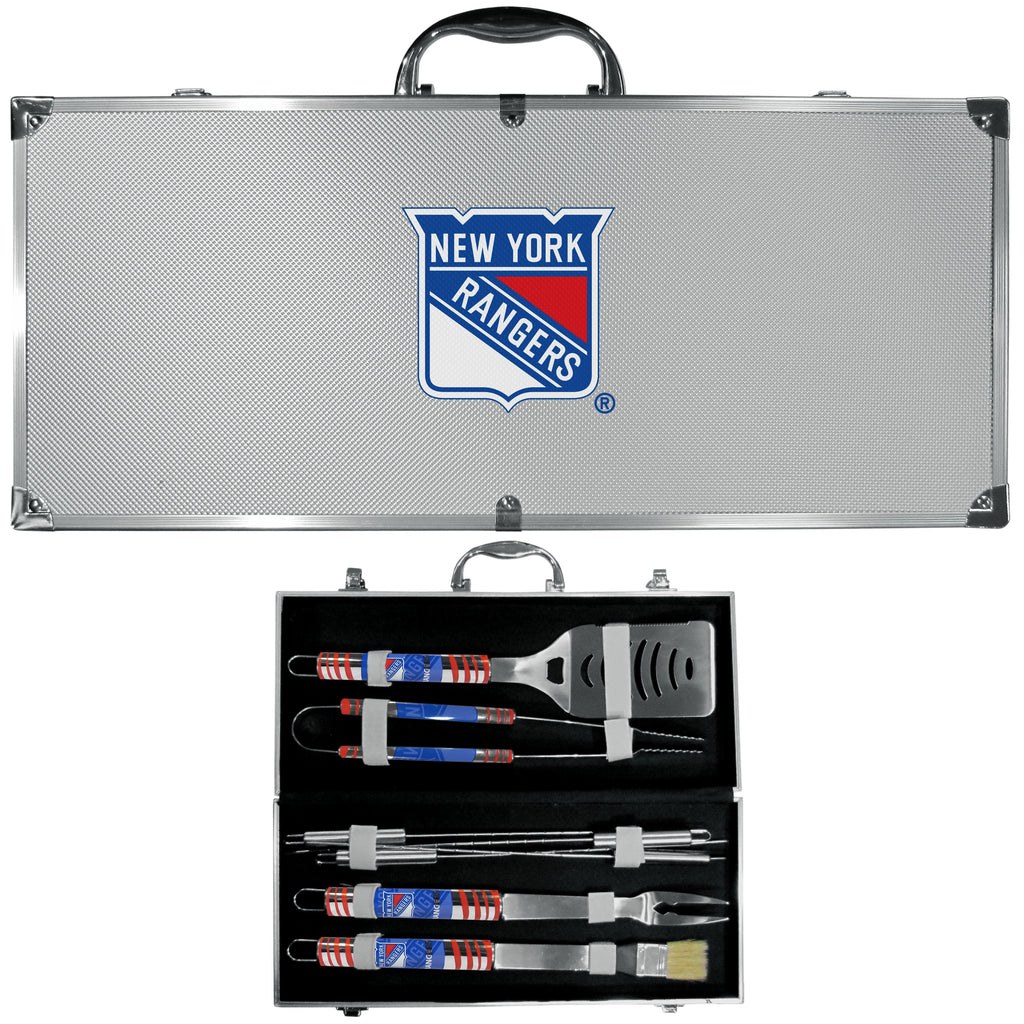 New York Rangers® 8 pc BBQ Set - Tailgater