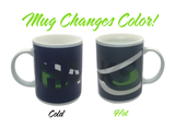 Seattle Seahawks Hawks Eyes Color Changing Coffee Mug