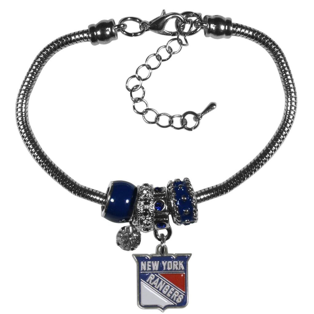 New York Rangers® Euro Bead Bracelet-10