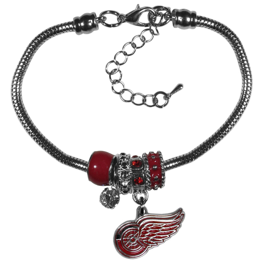 Detroit Red Wings® Euro Bead Bracelet