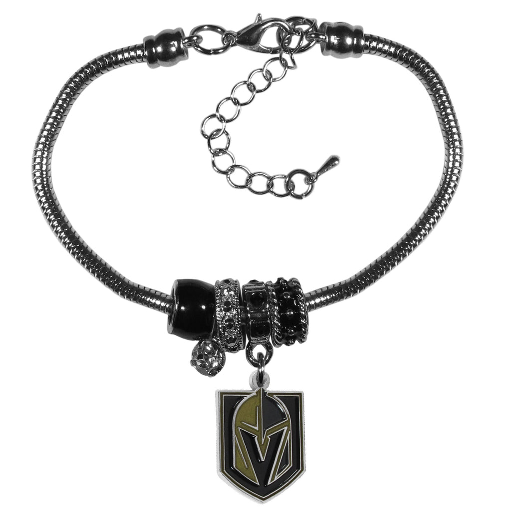 Vegas Golden Knights® Euro Bead Bracelet