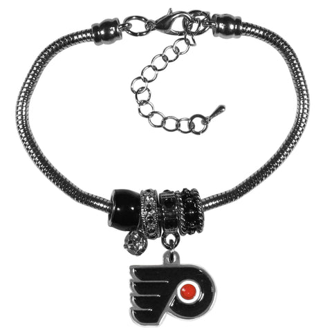 Philadelphia Flyers® Euro Bead Bracelet