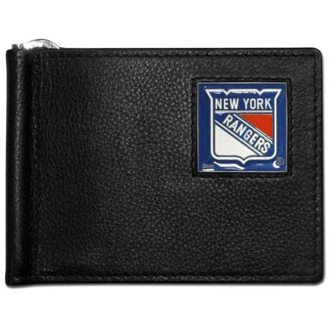 New York Rangers   Leather Bill Clip Wallet 