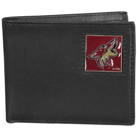 Arizona Coyotes® Leather Bifold Wallet - Std - Packaged in Gift Box