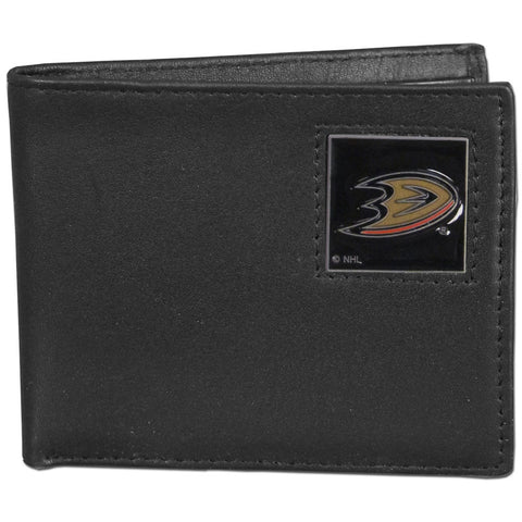 Anaheim Ducks® Leather Bifold Wallet - Std - Packaged in Gift Box
