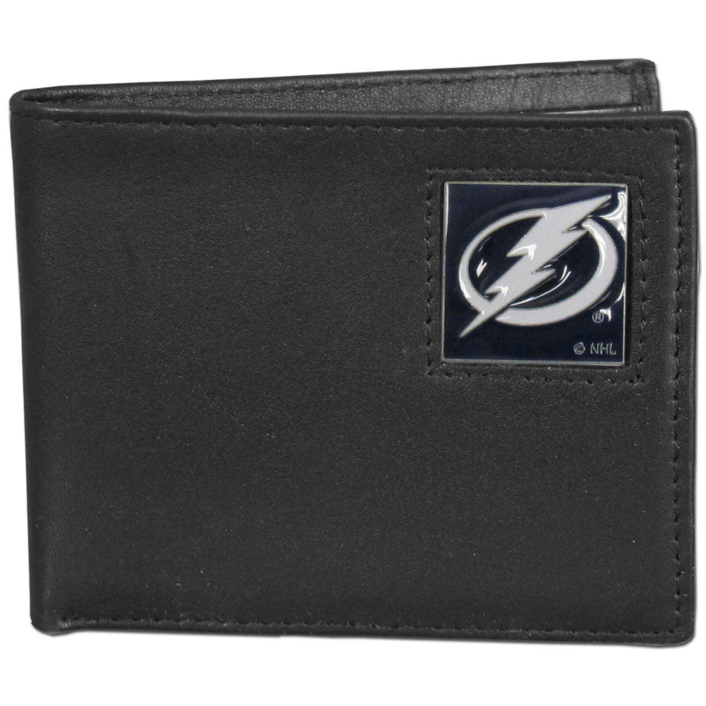 Tampa Bay Lightning® Leather Bifold Wallet - Std