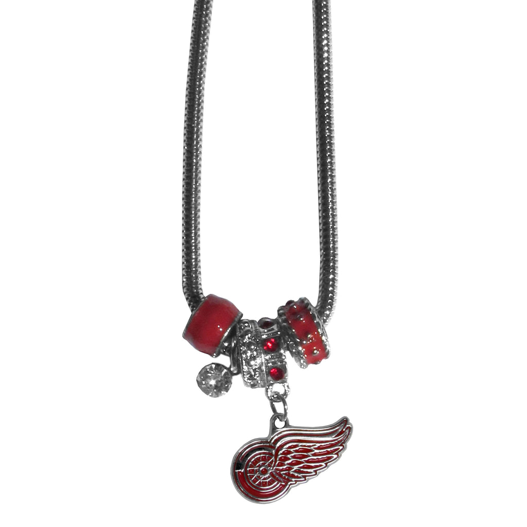Detroit Red Wings® Euro Bead Necklace