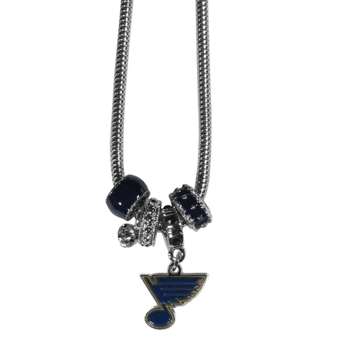 St. Louis Blues® Euro Bead Necklace