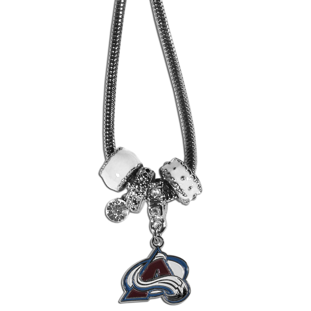 Colorado Avalanche® Euro Bead Necklace