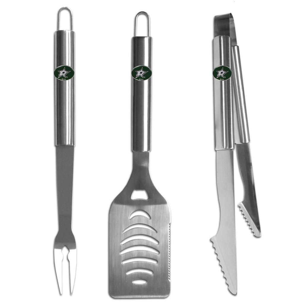 Dallas Stars   3 pc Stainless Steel BBQ Set 