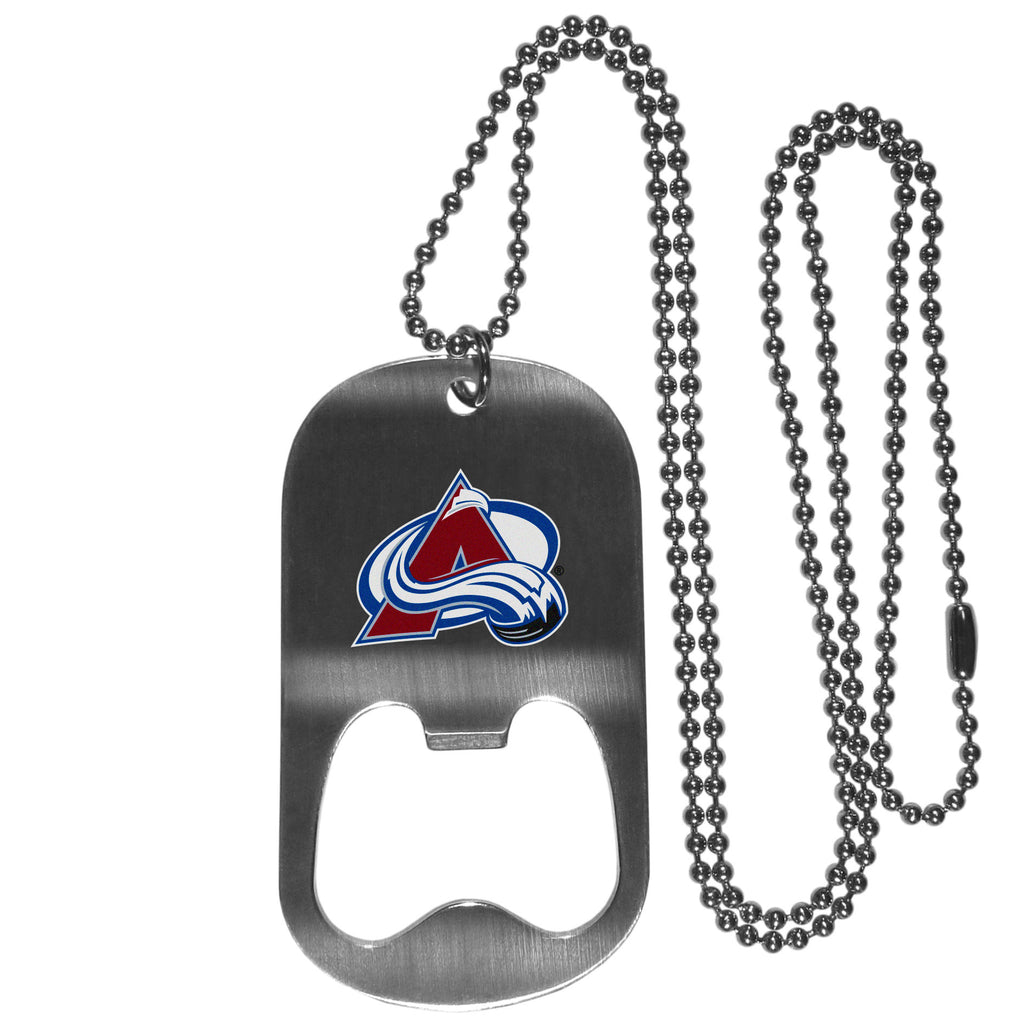 Colorado Avalanche® Bottle Opener Tag Necklace