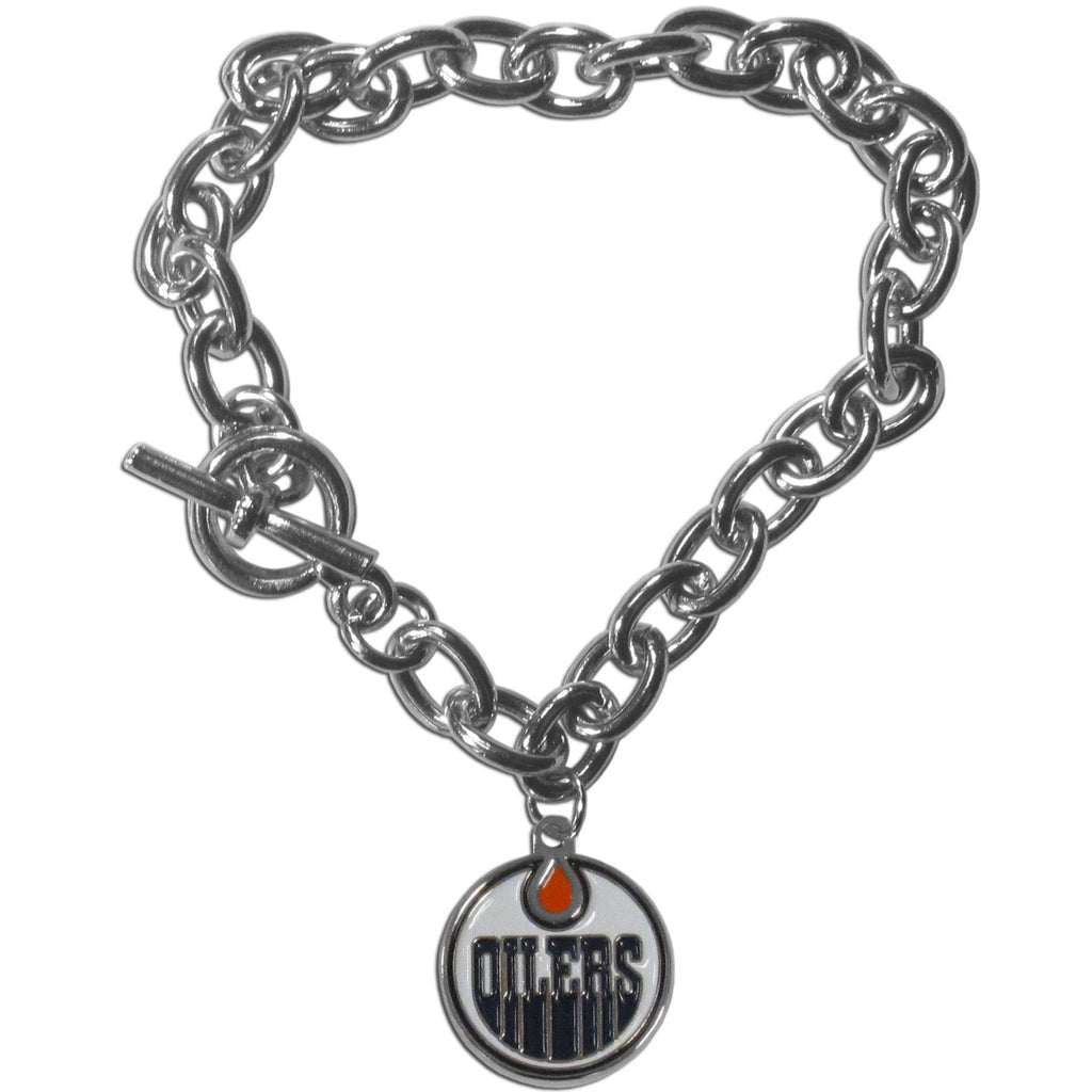 Edmonton Oilers® Charm Chain Bracelet