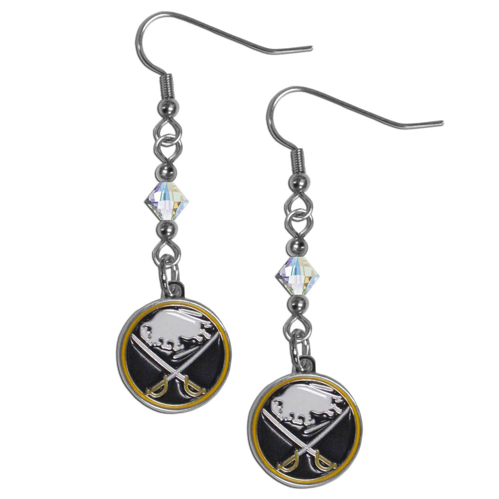 Buffalo Sabres® Crystal Earrings - Dangle Style