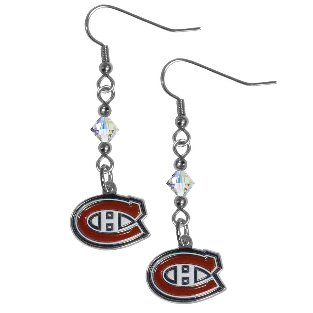 Montreal Canadiens® Crystal Dangle Earrings