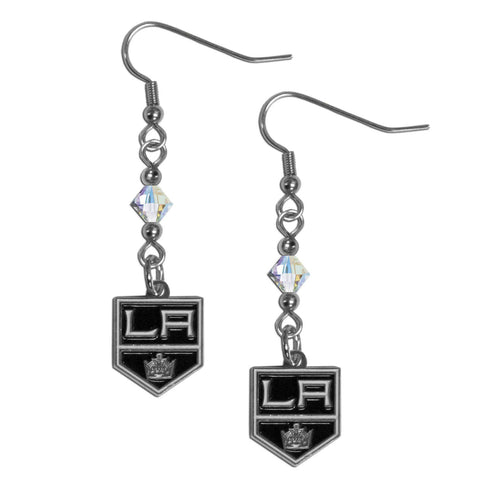 Los Angeles Kings® Crystal Earrings - Dangle Style