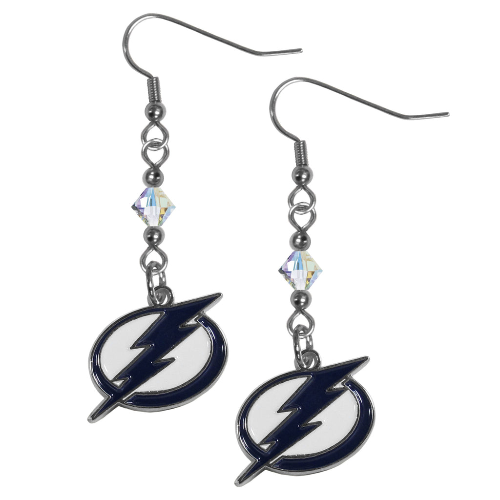 Tampa Bay Lightning® Crystal Dangle Earrings
