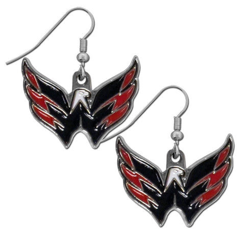 Washington Capitals® Dangle Earrings - Chrome