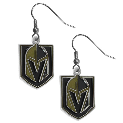 Las Vegas Golden Knights® Dangle Earrings - Chrome