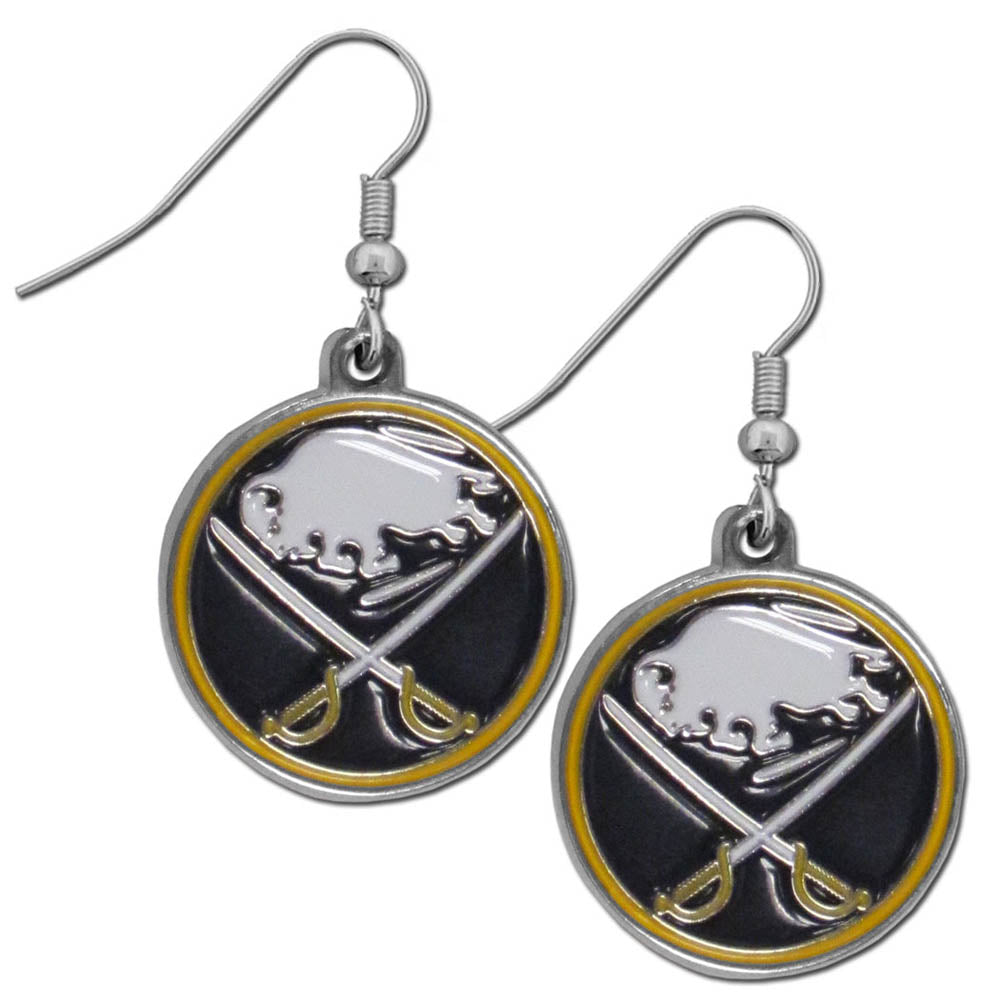 Buffalo Sabres® Dangle Earrings - Chrome