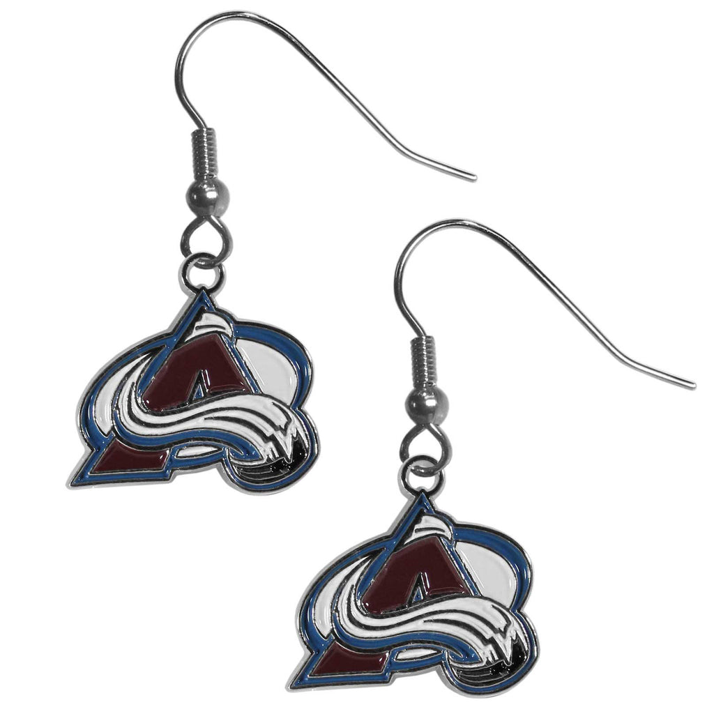 Colorado Avalanche® Chrome Earrings - Dangle Style