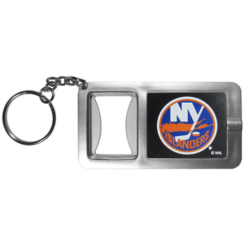 New York Islanders® Flashlight Key Chain with Bottle Opener